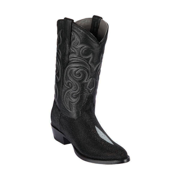 Men's King Exotic Stingray Boots 3x Toe Handcrafted Black (495v21105) main image 0