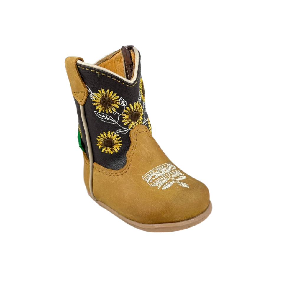 Baby Girls' Sunflower Tan  Western Boots