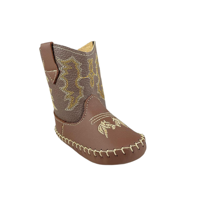 Baby Unisex Horse Brown Western Boots