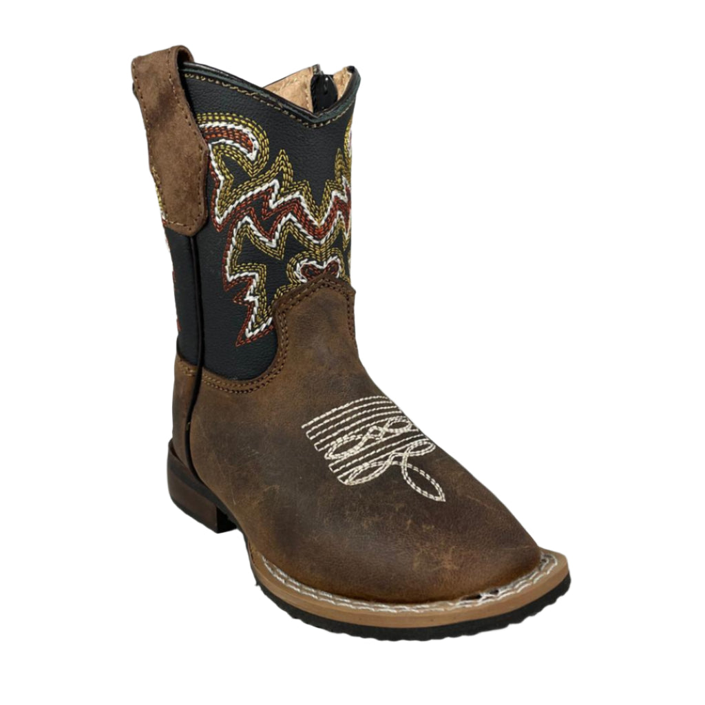Baby Unisex Brown BL Western Boots