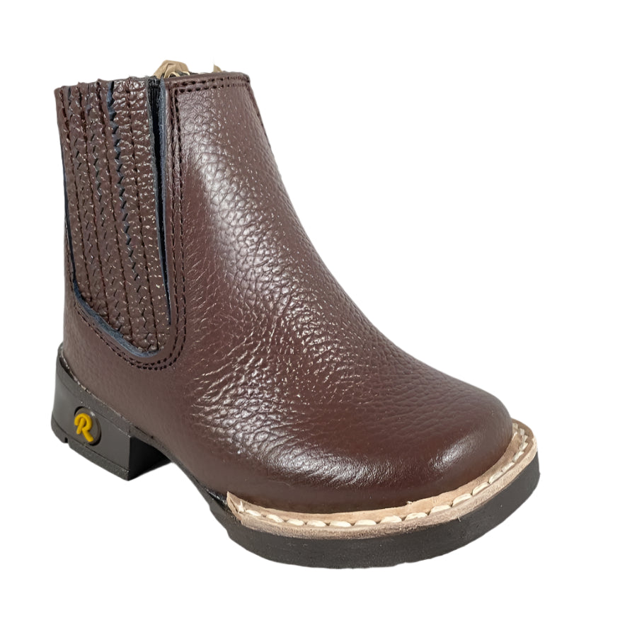 Baby Unisex Floter Brown Western Ankle Boots