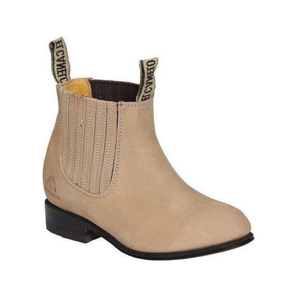 EL CANELO Men's Black Suede Ankle Boots