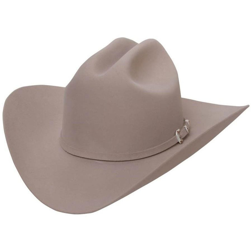 STETSON Men's Silver Belly 30X El Patron Fur Felt Cowboy Hat