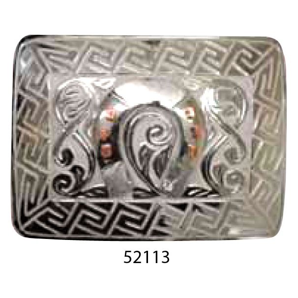 Men's Stainless Steel Western Belt Buckle