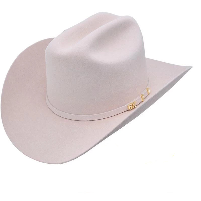SERRATELLI Men's Puty 6X Beaver Felt Cowboy Hat