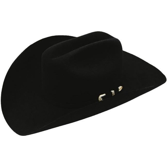 STETSON Men's Black 6X Adelante Fur Felt Cowboy Hat