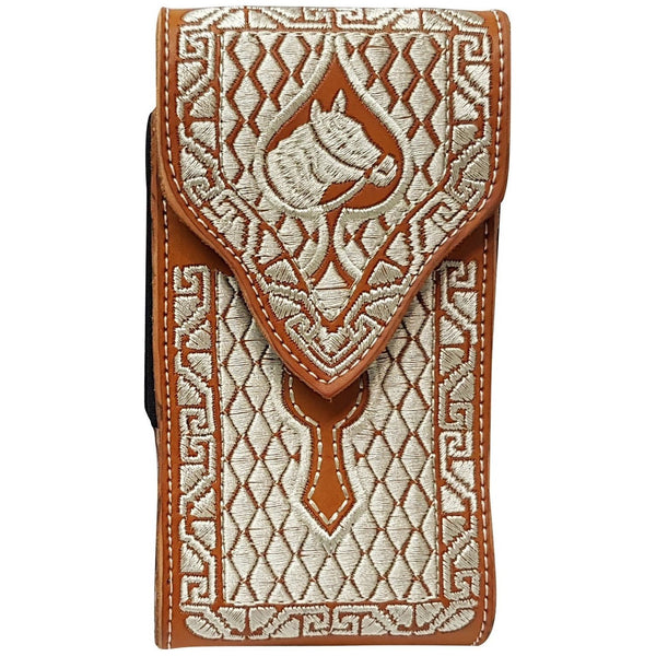 Embroidered Tan Cell Phone Case – Rodeo Boots