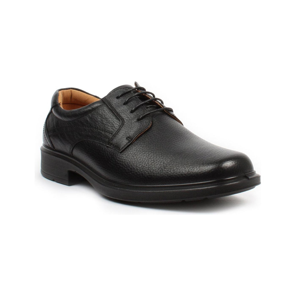 BONANZA Men's Black Derby Work Shoes