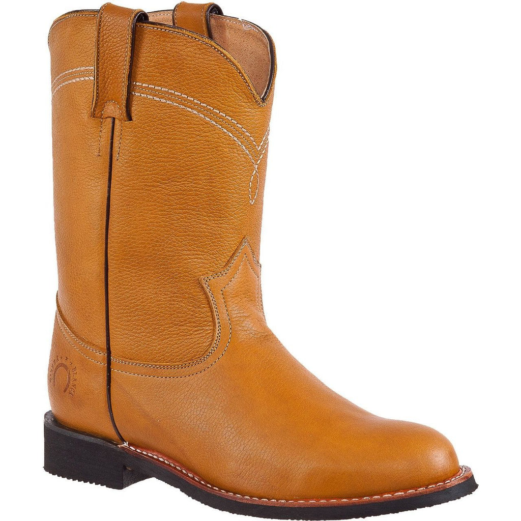 TIERRA BLANCA Men's Tan Roper Boots