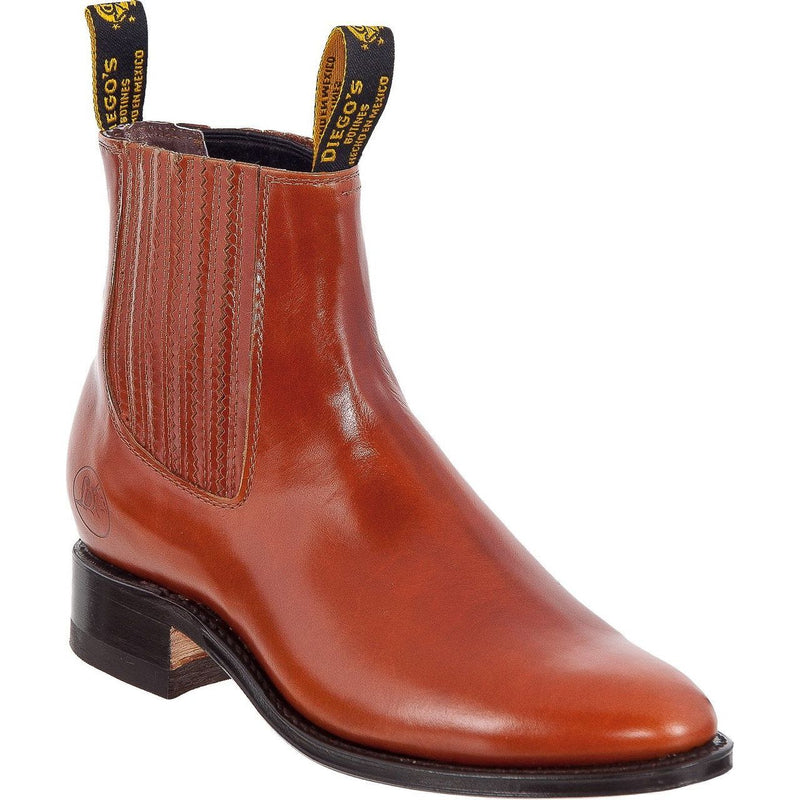 DIEGO'S Men's Tan Ankle Boots