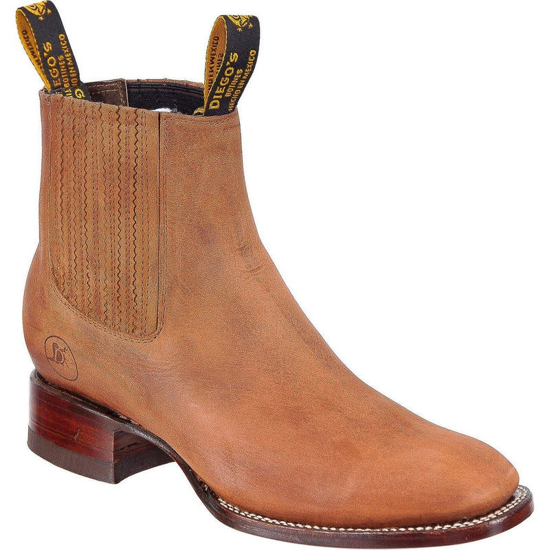 DIEGO'S Men's Chedron Ankle Boots - Rodeo Toe