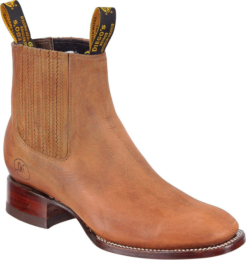 DIEGO'S Men's Chedron Ankle Boots - Rodeo Toe