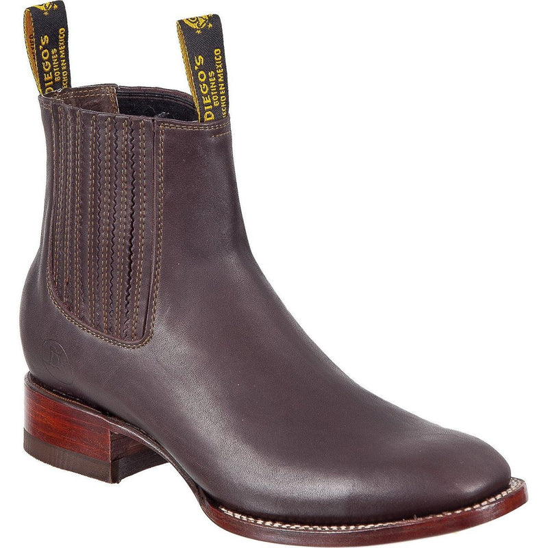 DIEGO'S Men's Moca Ankle Boots - Rodeo Toe