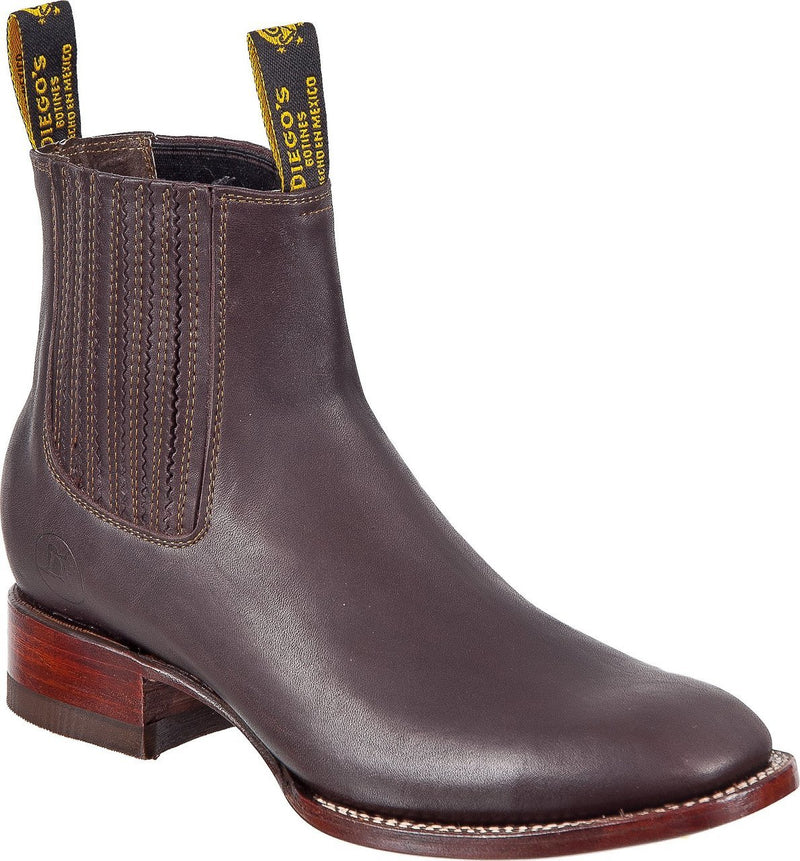 DIEGO'S Men's Moca Ankle Boots - Rodeo Toe