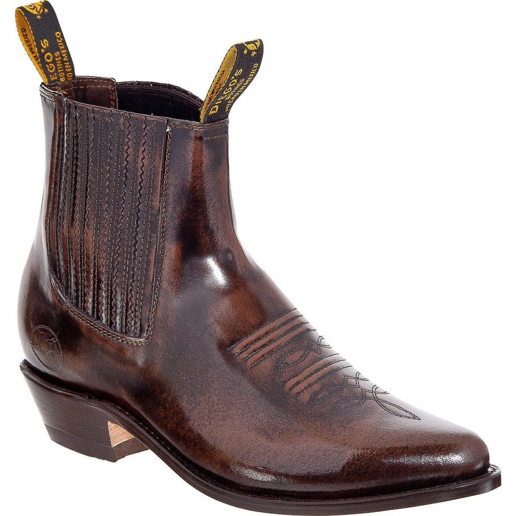 DIEGO'S Men's Brown Camaleon Ankle Boots