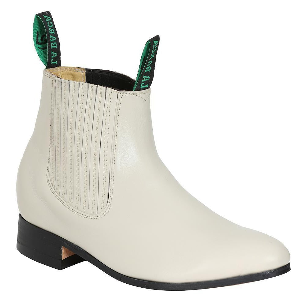 LA BARCA Men's Bone Ankle Boots