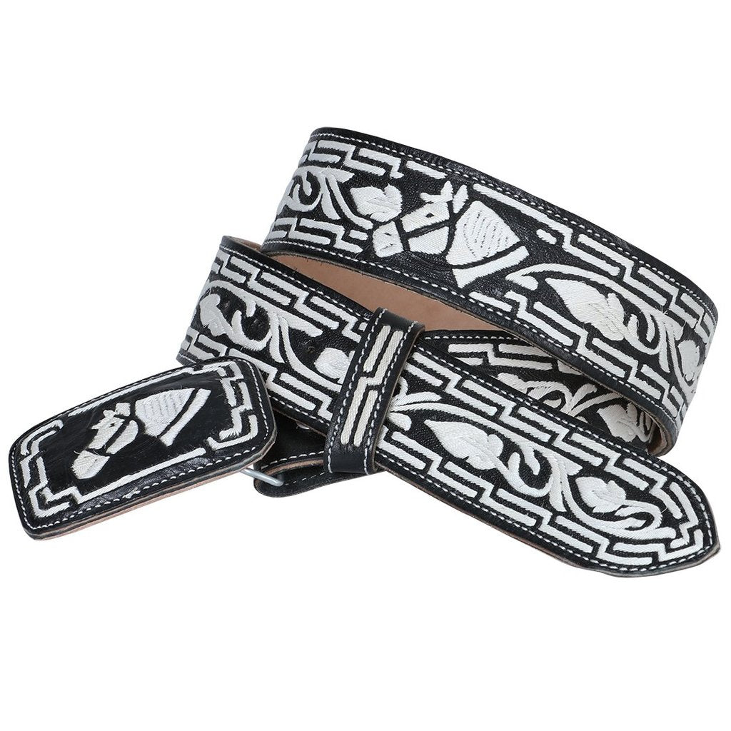 WHITE DIAMOND Men's Brown Laser Cut Western Belt – Rodeo Boots