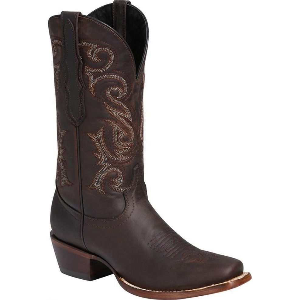 EL GENERAL Women's Choco Western Boots - Square Toe