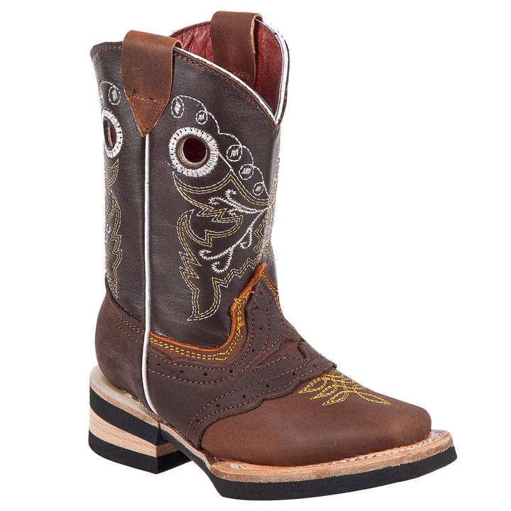 TIERRA BLANCA Youth Tan Rodeo Boots