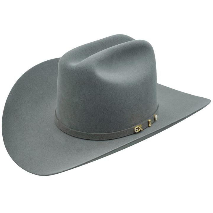 SERRATELLI Men's Puty 6X Beaver Felt Cowboy Hat