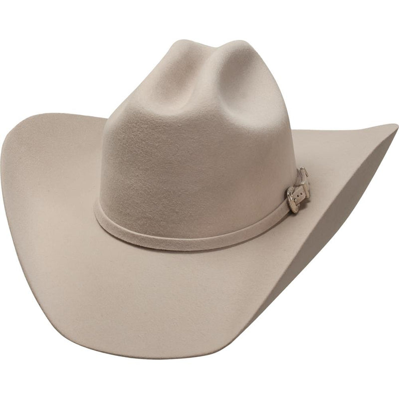 EL GENERAL Men's Black 50X Joan Wool Felt Cowboy Hat