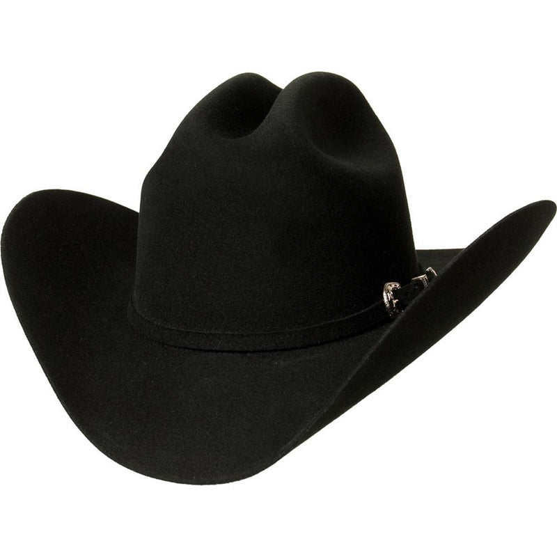 EL GENERAL Men's Black 50X Julion Wool Felt Cowboy Hat