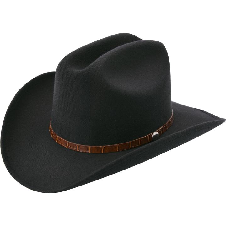 Kid's Black Felt Hat