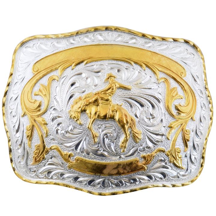 Men's Stainless Steel Western Belt Buckle