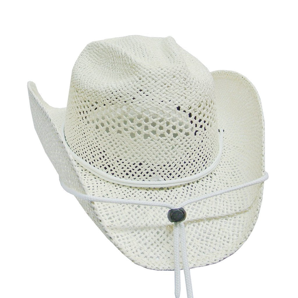 Women's White Straw Hat