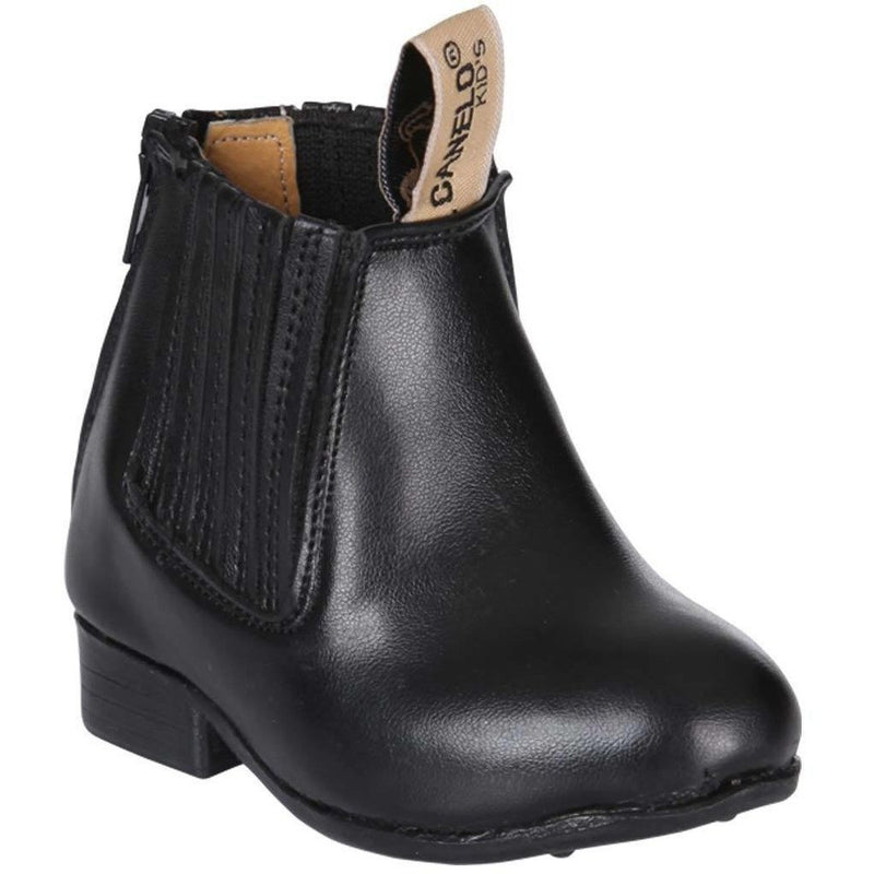 EL CANELITO Baby's Black Ankle Boots