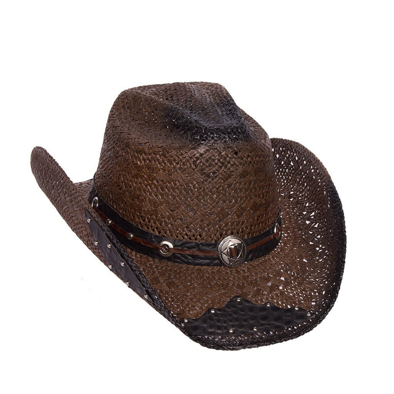 Women's Brown Straw Hat