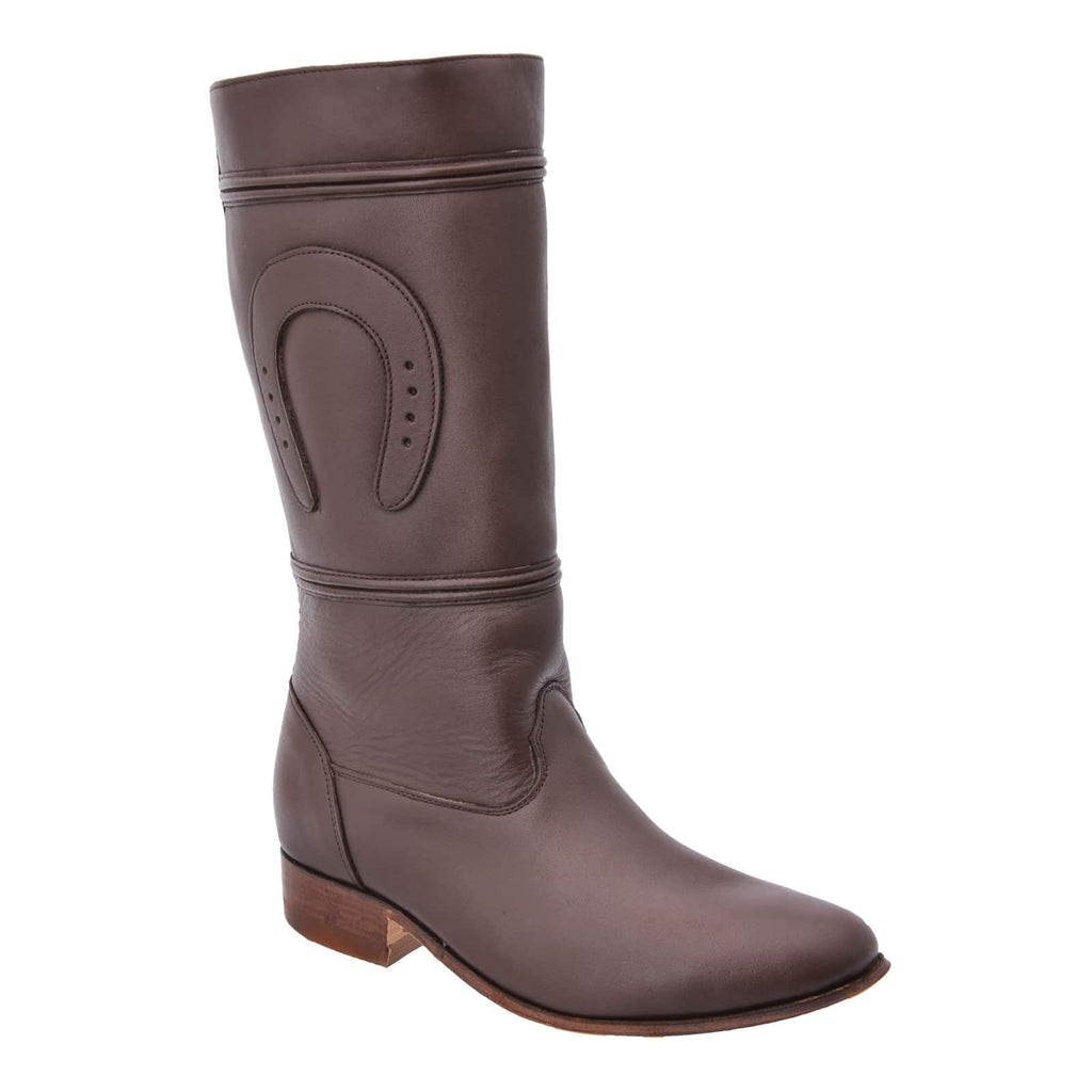 WHITE DIAMOND Women's Brown Equestrian Boots - Escaramuza